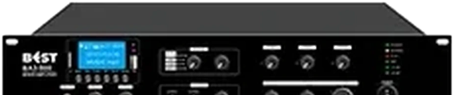 Rack-mount mixer amplifier